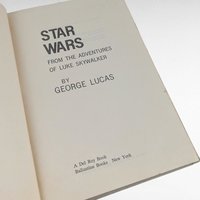 1976 Star Wars Hardcover, George Lucas, Vintage Sci-Fi Book, Luke Skywalker Novel, Collector Gift