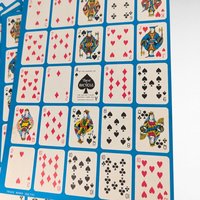 Vintage 1970s Po-Ke-No Game, Complete 12 Board Set with 200 Chips - U.S. Playing Card Co., Family Group Fun