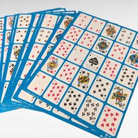 Vintage 1970s Po-Ke-No Game, Complete 12 Board Set with 200 Chips - U.S. Playing Card Co., Family Group Fun