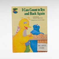 Vintage Sesame Street Book, 1980s Hardcover, Choose Your Title, Jim Henson, Kids Book, Nursery Decor