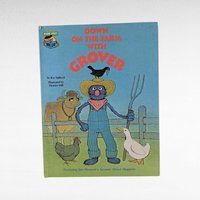 Vintage Sesame Street Book, 1980s Hardcover, Choose Your Title, Jim Henson, Kids Book, Nursery Decor