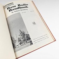 1960 Ham Radio Handbook Illustrated, Robert Hertzberg Guide, Vintage Amateur Radio Book, Electronics Hobbyist Gift