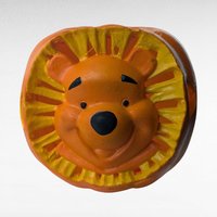 1999 Disney Winnie the Pooh Halloween Pumpkin Light, Vintage Holiday Decor, Kids Halloween Gift, Pooh Collector