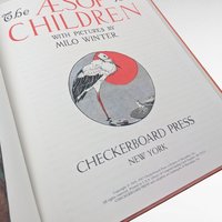 Vintage The Aesop for Children, Hardcover Book, Milo Winter, Illustrations, Checkerboard Press, Classic Fables Collectible