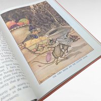 Vintage The Aesop for Children, Hardcover Book, Milo Winter, Illustrations, Checkerboard Press, Classic Fables Collectible