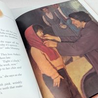 Signed 1996 My Day with Anka, Nan Ferring Nelson, Hardcover Childrens Book, Illustrated, Bill Farnsworth