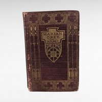 1923 Marian Grey Book by Mary J Holmes, Antique Novel Gift for Reader, Collectible Literature