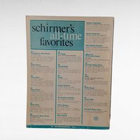 1936 Piano Solos Sheet Music Book, Vintage G. Schirmer Collection, 59 Easy to Play Pieces, Gift for Pianist
