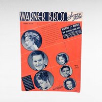 1939 Warner Bros Songbook, Vintage Sheet Music Collection, Hollywood Golden Age Music, Gift for Musician