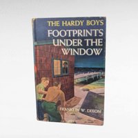 Vintage Hardy Boys Trio - Footprints Under Window - House on Cliff - Secret Skull Mountain - Classic Mystery Books - Collectible Gift