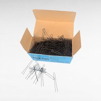 Vintage Diane Invisible Hair Pins, Original Box, Ball Pointed Tips, Made in France, No Scratch Scalp, Full Pack