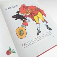 1974 Best Loved Fairy Tales Hardcover Book, Mother Goose Stories, Vintage Children's Literature, Gift for Kids, Bedtime Stories
