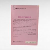 1973 Freaky Friday, Mary Rodgers, Vintage Softcover, Children's Book, Gift for Young Adults