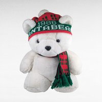 1986 Dayton Hudson Santa Bear, Vintage Holiday, Plush Collectible, Gift