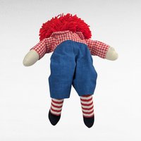 Vintage Raggedy Andy Doll, Classic Plush Toy, Collectible, Children's Gift
