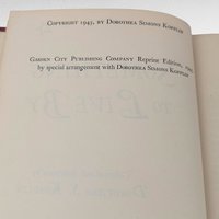 1945 Inspirational Hardcover, Something to Live By, Vintage Self-Help Book, Dorothea S. Kopplin, Potential Signed Edition