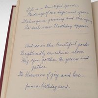 1945 Inspirational Hardcover, Something to Live By, Vintage Self-Help Book, Dorothea S. Kopplin, Potential Signed Edition