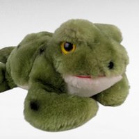 1976 Dakin Plush Spotted Frog, Vintage Stuffed Animal, Collectible Toy, Nature Lover Gift, Kids Room Decor