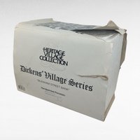 Dept 56 Blenham Street Bank, 1995 Dickens Village Christmas, Light Up House Building, D56, Collectible with Light Cord & Box