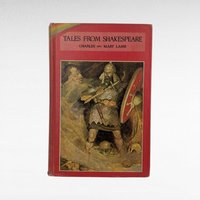 1918 Tales from Shakespeare, Hardcover, Illustrated, Louis Rhead, Classic Literature, Gift for Book Lovers