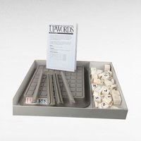 1988 Upwords Game, Milton Bradley, Complete, 3D Word Game, Vintage Family Fun, Gift for Word Lovers