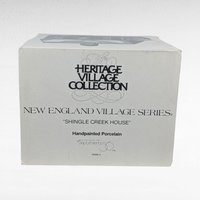 Dept 56 Shingle Creek House 1990 Heritage Village Lighted Christmas Building, Porcelain Collectible, 5946-3