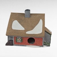 Dept 56 Shingle Creek House 1990 Heritage Village Lighted Christmas Building, Porcelain Collectible, 5946-3