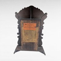 Antique Waterbury Tampa Gingerbread Clock, Non Working, For Parts or Repair, Victorian Wood Mantel Clock, Decorative Accent