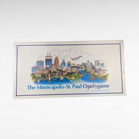 1990 Mpls St Paul Opoly Game, Vintage Twin Cities Edition, Nationalopoly Board Game