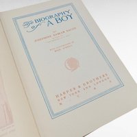 Antique 1910 Biography of a Boy Book, Josephine Daskam Bacon, Illustrated by Rose O'Neill, Vintage Literature