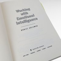 1998 Emotional Intelligence Book, Daniel Goleman, Hardcover, Business Psychology, Leadership Skills, Career Development Gift