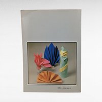 1980 Napkin Folding Guide, James Ginders Softcover, Table Setting Decor, Hostess Gift Idea, Vintage Craft Book