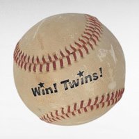 Vintage Schweigert Meats Promotional Baseball, Win Twins, Collectible Advertising, Minnesota Ball, Sports Decor, Unique Nostalgic Gift