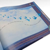 Autographed The Next Place by Warren Hanson, 1997 First Edition Hardcover, Signed Inspirational Book, Bereavement Gift