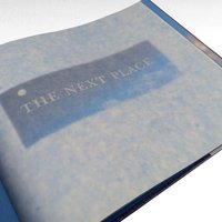Autographed The Next Place by Warren Hanson, 1997 First Edition Hardcover, Signed Inspirational Book, Bereavement Gift