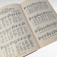 Antique 1920 St Gregory Hymnal Catholic Choir Book, Melody Edition, Vintage Church Music, Liturgical Songbook