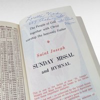 Vintage 1968 New Saint Joseph Sunday Missal Hymnal, Catholic Mass Book, English Liturgy, Vatican II Era