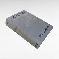 Vintage 1928 Lilac Time Novel by Guy Fowler. Hardcover Book, Fiction Romance, Collectible