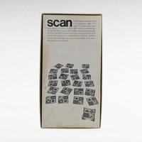 Vintage 1970 Parker Brothers Scan Game, Complete Split-Second Matching Game, 70s Family Game Night Collectible
