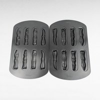 Vintage Wilton Halloween Fingers Cookie Pan, Spooky Finger Shaped Cookie Mold, Novelty Baking Pan for Halloween Treats