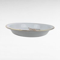 Vintage Royal Worcester Evesham Gold Pie Baker, 10.5 Inch Porcelain Quiche Dish, English China Oven to Table Bakeware