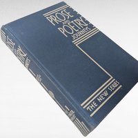 Vintage 1939 Prose and Poetry Journeys Hardcover, The New Series, Classic Literature Anthology, Pre-War Era School Book