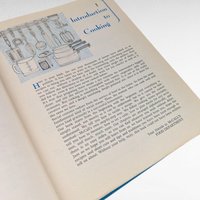 1963 McCall's Cook Book, Hardcover Blue Edition, Classic American Recipes, Step-by-Step Cooking Guide, Random House, Culinary Collectible