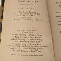 1958 Immortal Poems of the English Language, Vintage Softcover Book, Oscar Williams, Anthology, Poetry Collection, Classic Literature