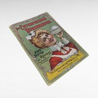 1902 Enterprising Housekeeper, Antique Cookbook, Helen Johnson Enterprise, Mfg Co PA, Advertising Recipes, Vintage Softcover Booklet