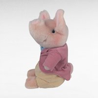 Vintage Beatrix Potter Pigling Bland Plush, 10 Inch Eden Frederick Warne Collectible Stuffed Animal Pig Toy