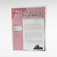 Vintage Diplomacy Board Game 1999 Avalon Hill Edition, Complete Strategy Game of International Intrigue with Metal Miniatures