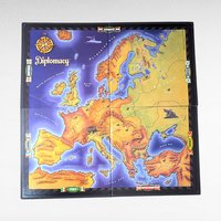 Vintage Diplomacy Board Game 1999 Avalon Hill Edition, Complete Strategy Game of International Intrigue with Metal Miniatures