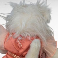 Vintage 1985 North American Bear Co VOP, Collie Parton, Plush Dog Doll, Very Outrageous Pets, 80s Celebrity Parody Collectible