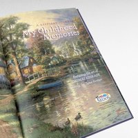 Unused Thomas Kinkade My Childhood Memories Keepsake Journal, 2003, Hardcover